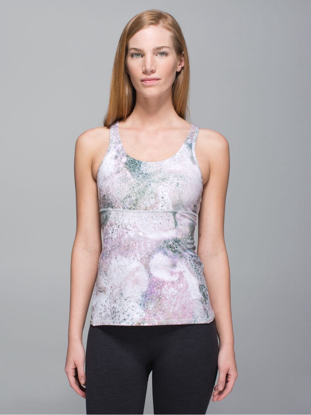 Lululemon Crossback Tank
Sugar Crush Multi / Silver Fox size 6 like new